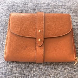 Leather clutch/purse